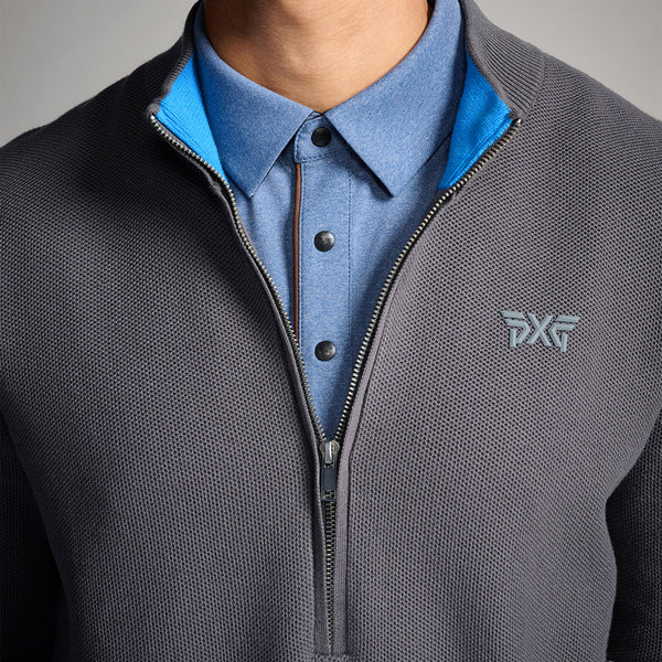 PXG USA Men Classic 1/4 Zip Sweater
