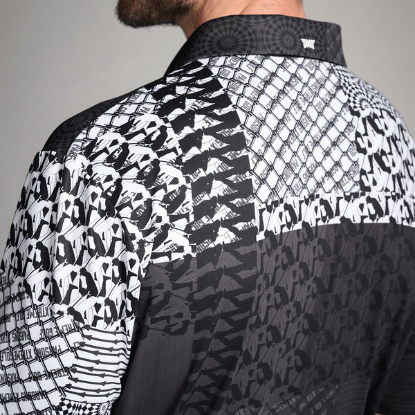 PXG USA MEN Comfort Fit Unity Print Polo