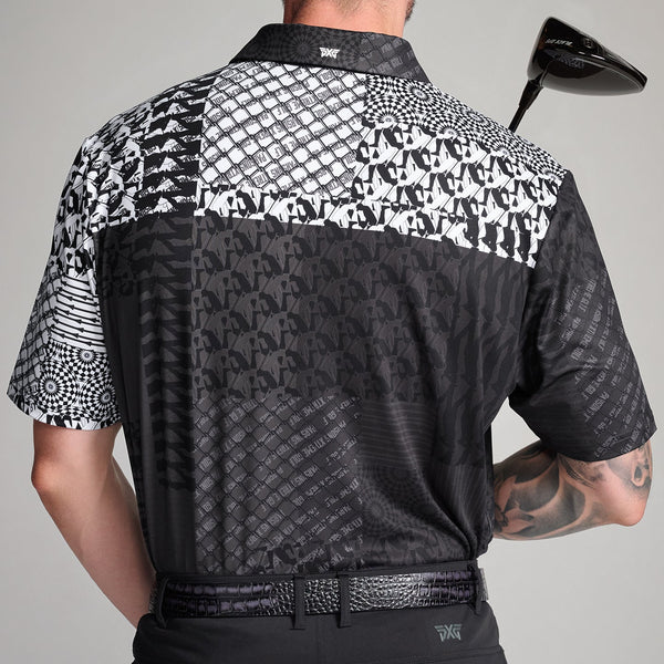 PXG USA MEN Comfort Fit Unity Print Polo