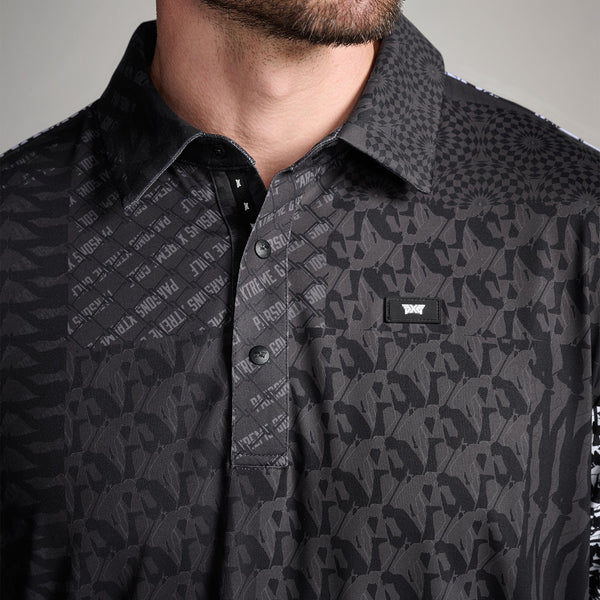 PXG USA MEN Comfort Fit Unity Print Polo
