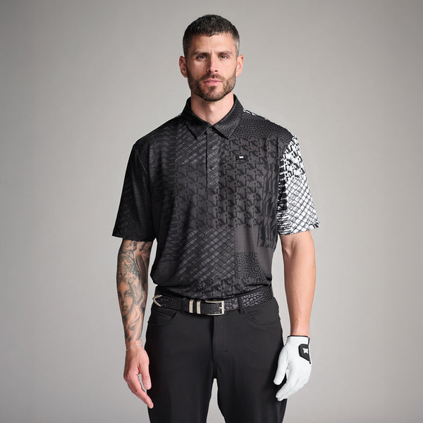 PXG USA MEN Comfort Fit Unity Print Polo