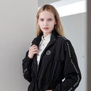 Chucuchu Women  Fluid Zip-up string Outer