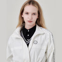 Chucuchu Women  Fluid Zip-up string Outer