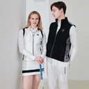 Chucuchu 2023FW Débardeur zippé color block pour femme 