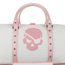 Crision Verabone Collection Boston Bag WHITE/PINK