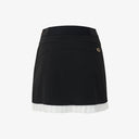 GFJ Women Double Pleat Layer Skirt