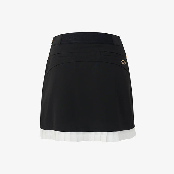 GFJ Women Double Pleat Layer Skirt