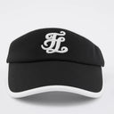 Fairliar Women Color Contrast Combination Back Ribbon Visor