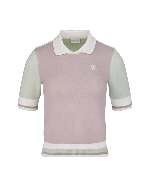 Fairliar Women Round Collar Cropped Knit