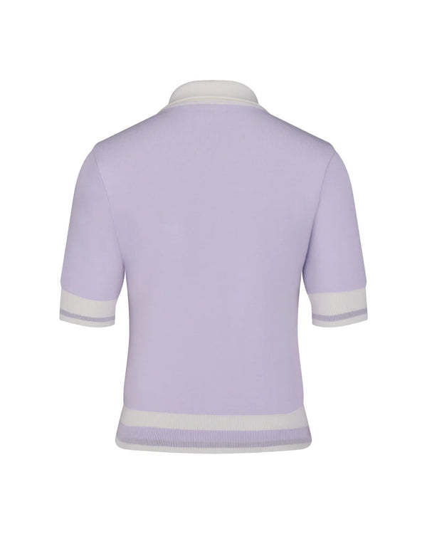 Fairliar Women Round Collar Cropped Knit