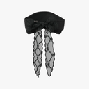 Fairliar Women Lace Scarf Visor