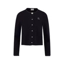 Fairliar Women Pearl Ribbon Jacket Cardigan