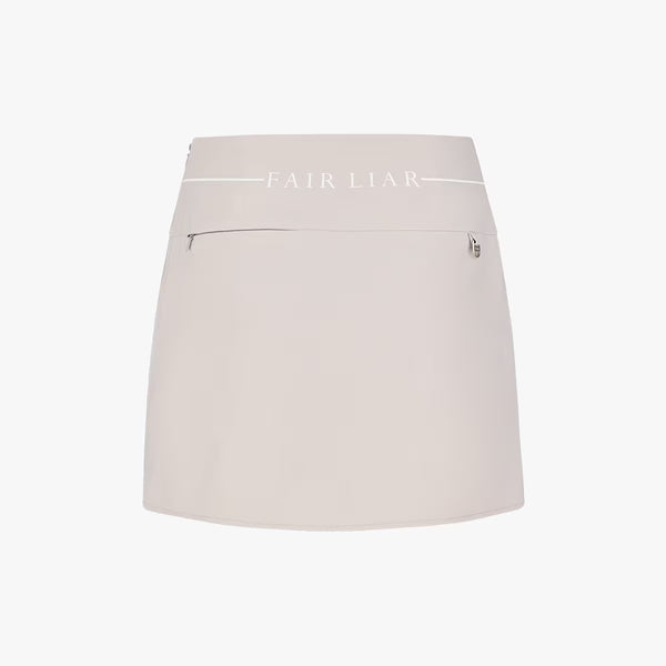 Fairliar Women Cut Slim Fit Skirt