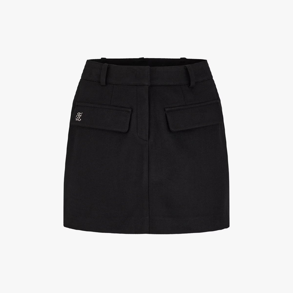 Fairliar Women Brushed H-line Skirt