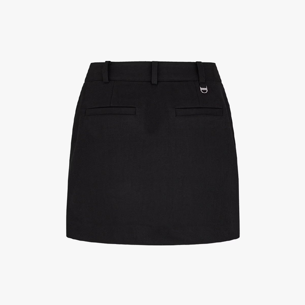 Fairliar Women Brushed H-line Skirt