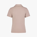 Fairliar Women Slim Fit Zip Tshirt