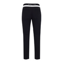 Fairliar Women Back Band Straight Fit Pants