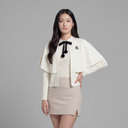 Fairliar Women Cape Cardigan