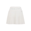 Fairliar Women High Waist Jersey Flared Skirt