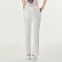 Fairliar Women High Waist Stretch Bootcut Pants