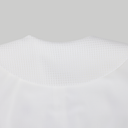 Fairliar Women Mesh Double Collar T-Shirt