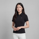 Fairliar Women Slim Fit Zip Tshirt