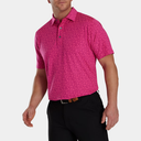 FootJoy Men Painted Floral Lisle Self Collar