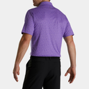 FootJoy Men Painted Floral Lisle Self Collar