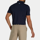 Footjoy Lisle Paisley Print Self Collar Athletic Fit