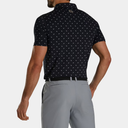 Footjoy Lisle Paisley Print Self Collar Athletic Fit