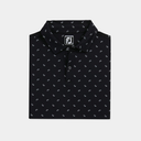 Footjoy Lisle Paisley Print Self Collar Athletic Fit