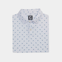 Footjoy Lisle Paisley Print Self Collar Athletic Fit