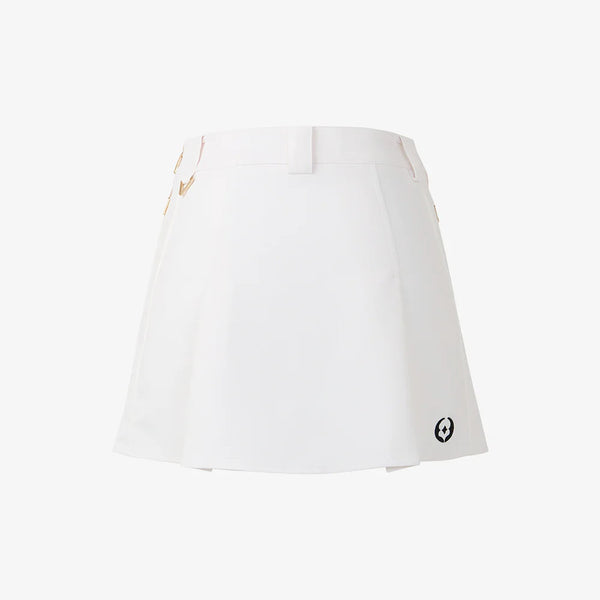 GFJ Women Front Piping Tuck Skirt