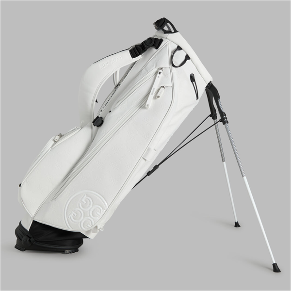 G/FORE EMBOSSED SKULL & TEES DAYTONA CARRY GOLF BAG