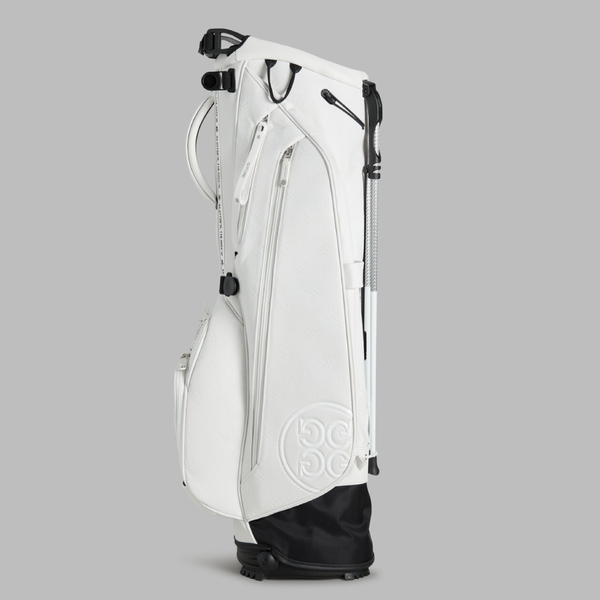 G/FORE EMBOSSED SKULL & TEES DAYTONA CARRY GOLF BAG