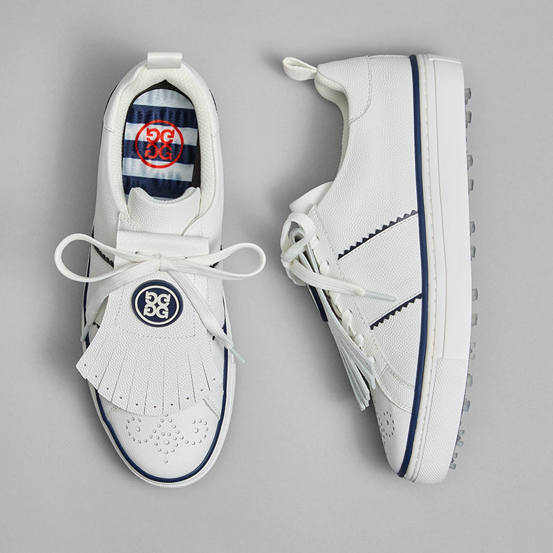 G/FORE WOMEN DURF SADDLE STRIPE LEATHER GOLF SHOE – GreenTee Golf Shop