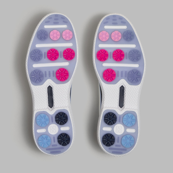 G/FORE Women Gallivan2r Tuxedo Stripe Kiltie Golf Shoe