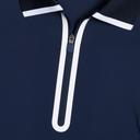 G/FORE Women Silky Tech Nylon Zip Long Sleeve Polo