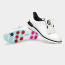 G/Fore Women's Gallivan2r Debossed Heart G's Kiltie Golf Shoe
