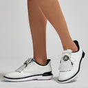 G/Fore Women's Gallivan2r Debossed Heart G's Kiltie Golf Shoe