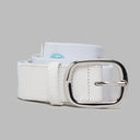 G/FORE Men LTD Release Embroidered Icon Leather Belt