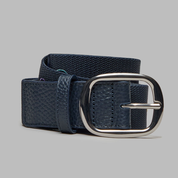 G/FORE MEN LTD RELEASE EMBROIDERED ICON LEATHER BELT