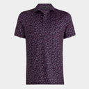 G/FORE MEN AYE POPPY TECH JERSEY MODERN SPREAD COLLAR POLO