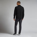 G/FORE MEN WIND BREAKER MERINO WOOL QUARTER ZIP PULLOVER
