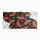GreenTee Logo Pattern Towel 39.5'' X 20.3''