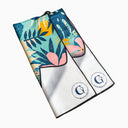 GreenTee Logo Pattern Towel 39.5'' X 20.3''