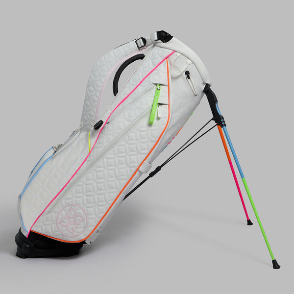 G/FORE LTD RELEASE MOSAIC QUILTED DAYTONA CARRY GOLF BAG