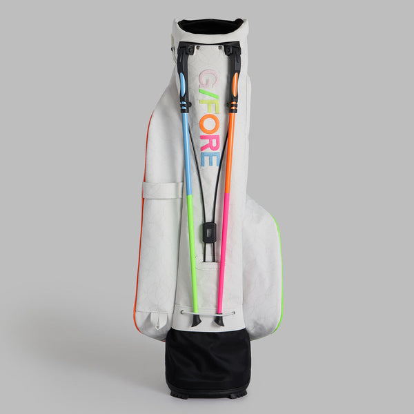G/FORE LTD RELEASE MOSAIC QUILTED DAYTONA CARRY GOLF BAG