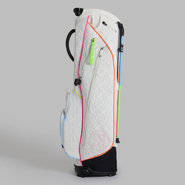 G/FORE LTD RELEASE MOSAIC QUILTED DAYTONA CARRY GOLF BAG