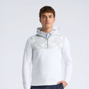 G/Fore Men Camo Brushed Back Tech Terry 1/4 Zip Hoodie